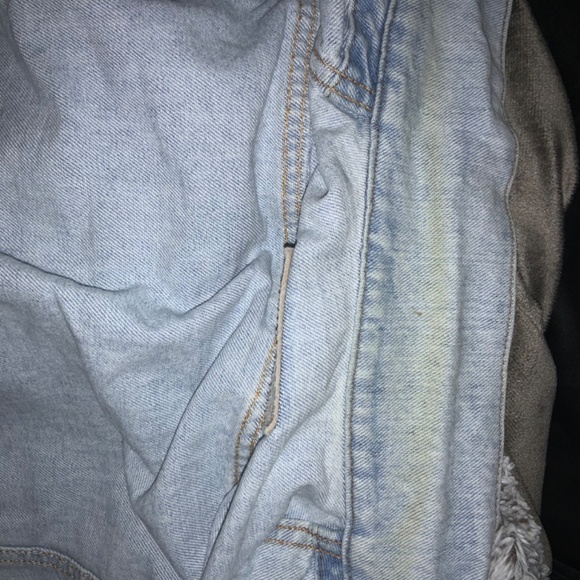 Nuovo Jeanswear Denim Jacket sz L light wash distressed 80s 90s trucker - Picture 11 of 12